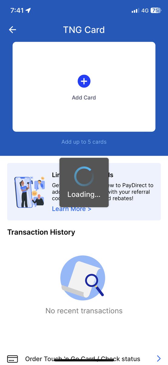 Thammy SH Chong (@thammycsh) on Twitter photo Is <a href="/MyTouchnGo/">mytouchngo</a> currently having issues or system down?
Having the below for a day now. All my TnG cards info are gone?
#help #TouchandGo Is <a href="/MyTouchnGo/">mytouchngo</a> currently having issues or system down?
Having the below for a day now. All my TnG cards info are gone?
#help #TouchandGo