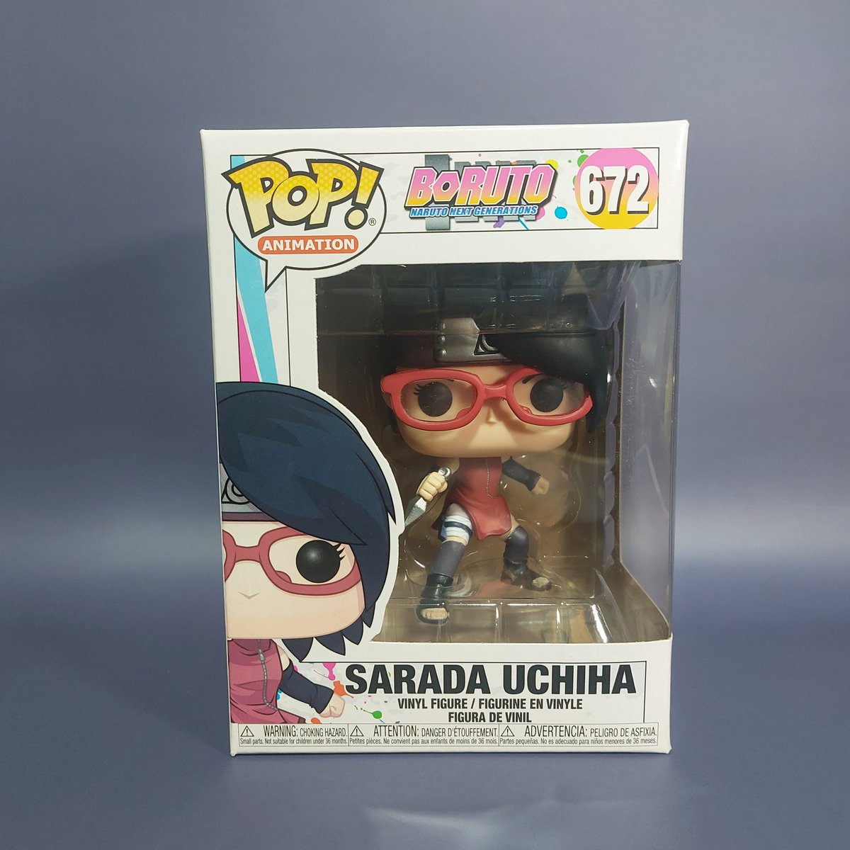 iampopmania's tweet photo. Sarada Uchiha Funko Pop! Box No.672

Youtube channel: Popmaniatics
https://t.co/kplxkUyTMB

#saradauchiha #sarada #saradafunko #boruto #borutofunko https://t.co/WvvTBkwn7b