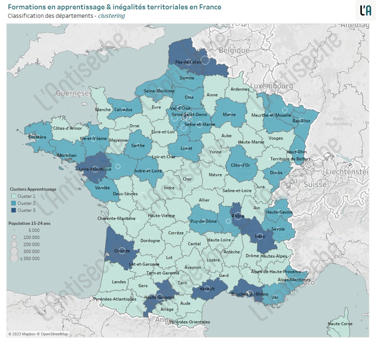 La première étude de l'Antisèche est disponible ! 📈 

Zoom sur les données de l'apprentissage en France... et sur l'identification de territoires clés 🔍 

#opendata #alternance
 👉 antiseche.substack.com/p/lantiseche-2…