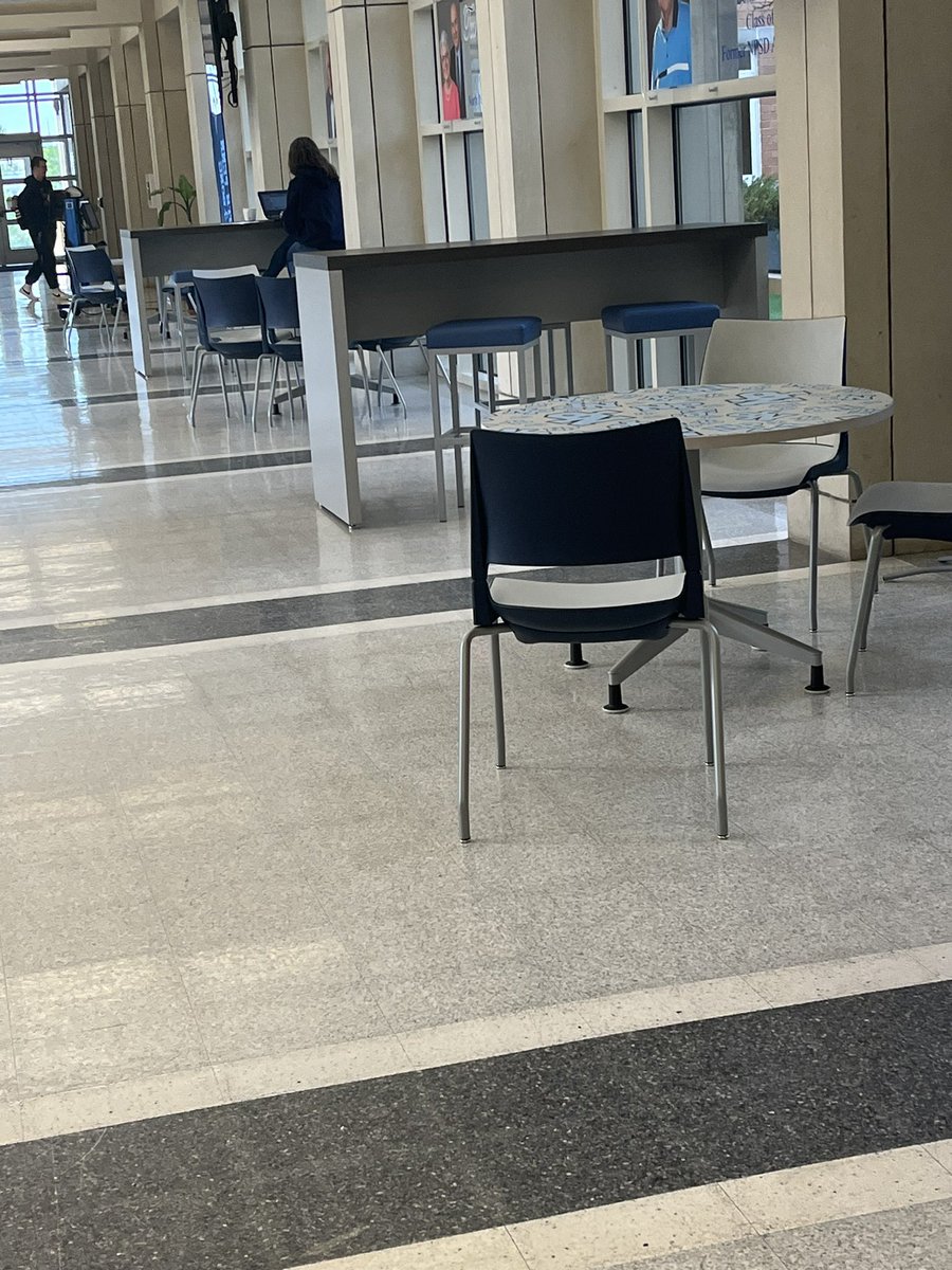 Love the new seating options in the <a href="/NPennHS/">North Penn High School</a> lobby. Gets me excited for the possible future of this building!