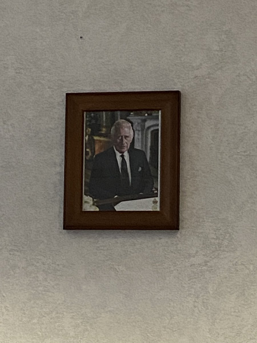 Spotted in a boardroom, I knew this day would come #Coronation #godsavethequeen