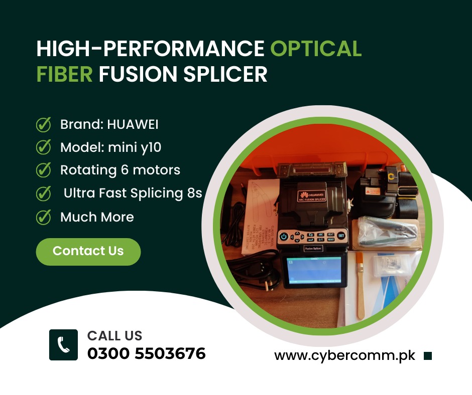 cybercompvtltd's tweet image. High-Performance Optical Fiber Fusion Splicers are available at Cybercom for sale

Cybercom also deals in bulk Qty with organizations and companies at discounted Rates.

Cybercom Private Limited
Contact Us: +923005001144
#fusionsplicer #letsconnet #sales #marketing