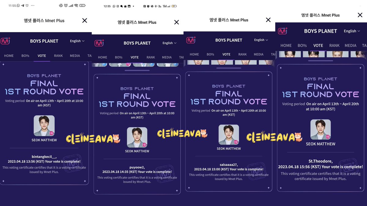 mattchewseok's tweet image. got 14 votes today.
it supposed to be 16 but one of my device facing some troubles during voting, so yeah~~~

#Matthew1Pick

HE IS NOT SAFE YALL REMEMBER THAT.