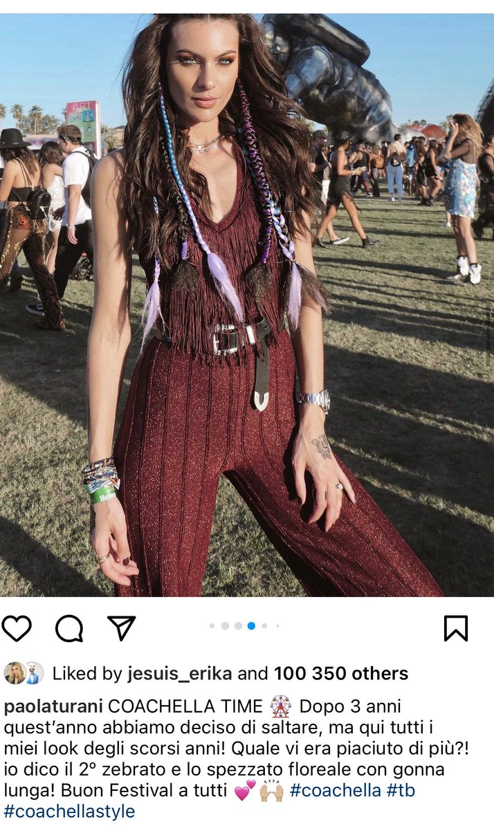 giulieka's tweet photo. #taolapurani Che vuole farci credere che lei ha scelto di non andare al Coachella mi fa davvero tagliare dal ridere 😂 https://t.co/uVr1MD4xUI