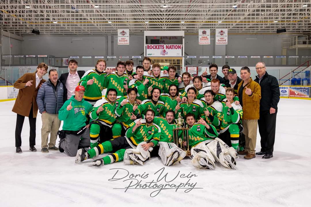 Tfordtrojans's tweet photo. Doris Weir Photography was on hand last night to capture some amazing pics of our team! A great effort by the entire team. The boys will now face the Lakeshore Canadiens in a showdown to see which team will advance to play for the Schmalz Cup! #roadtowoodstock #GoTrojans https://t.co/RLb5rDjBOE