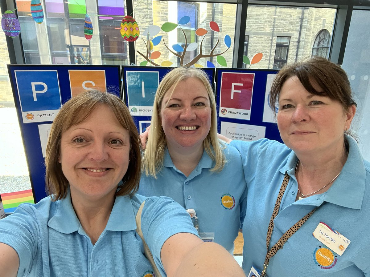 QIBradford1's tweet photo. We are n the main concourse until 2pm today with our colleagues from @BthftQ talking about PSIRF &amp; road testing our new team T-shirts. Come and see us and give us your views on PSIRF (&amp; the T-shirts!) https://t.co/jDMAg1IYuz