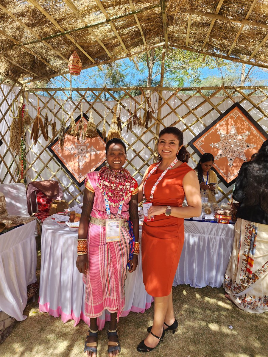 MEGHAVI_P's tweet photo. Meet Lahari Bai, Millet Queen of India, a citizen scientist &amp; tribal woman from my hometown Dindori (MP). She preserves &amp; distributes seeds to the farmers to ensure coming generations benefit from nutritious #ShreeAnna. #G20India #IYM2023 #agrigoi #FoodSecurity #SDG #G20 @g20org https://t.co/PHGfRAH1j4