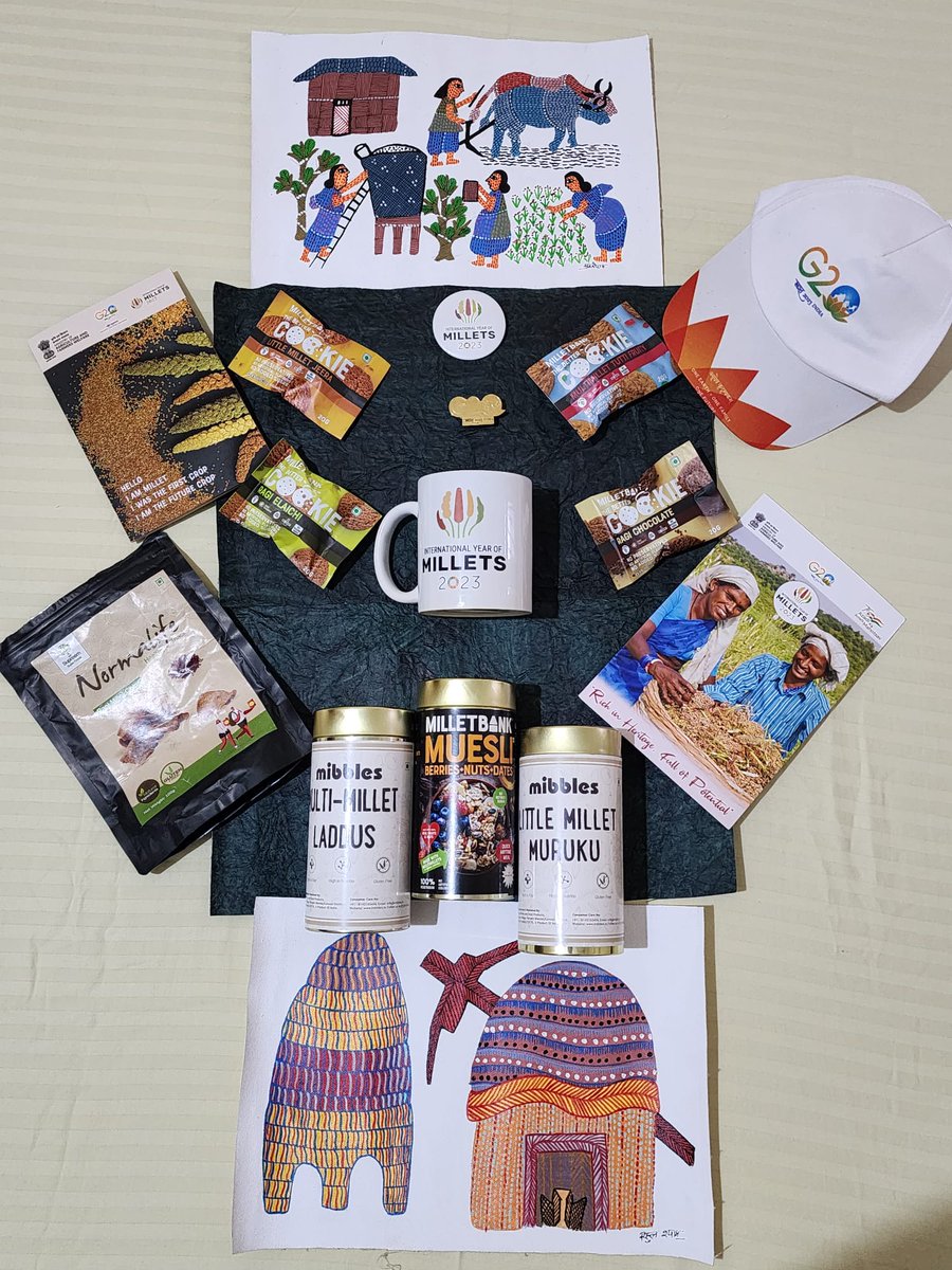 Meet Lahari Bai, Millet Queen of India, a citizen scientist &amp; tribal woman from my hometown Dindori (MP). She preserves &amp; distributes seeds to the farmers to ensure coming generations benefit from nutritious #ShreeAnna. #G20India #IYM2023 #agrigoi #FoodSecurity #SDG #G20 <a href="/g20org/">G20 South Africa</a>