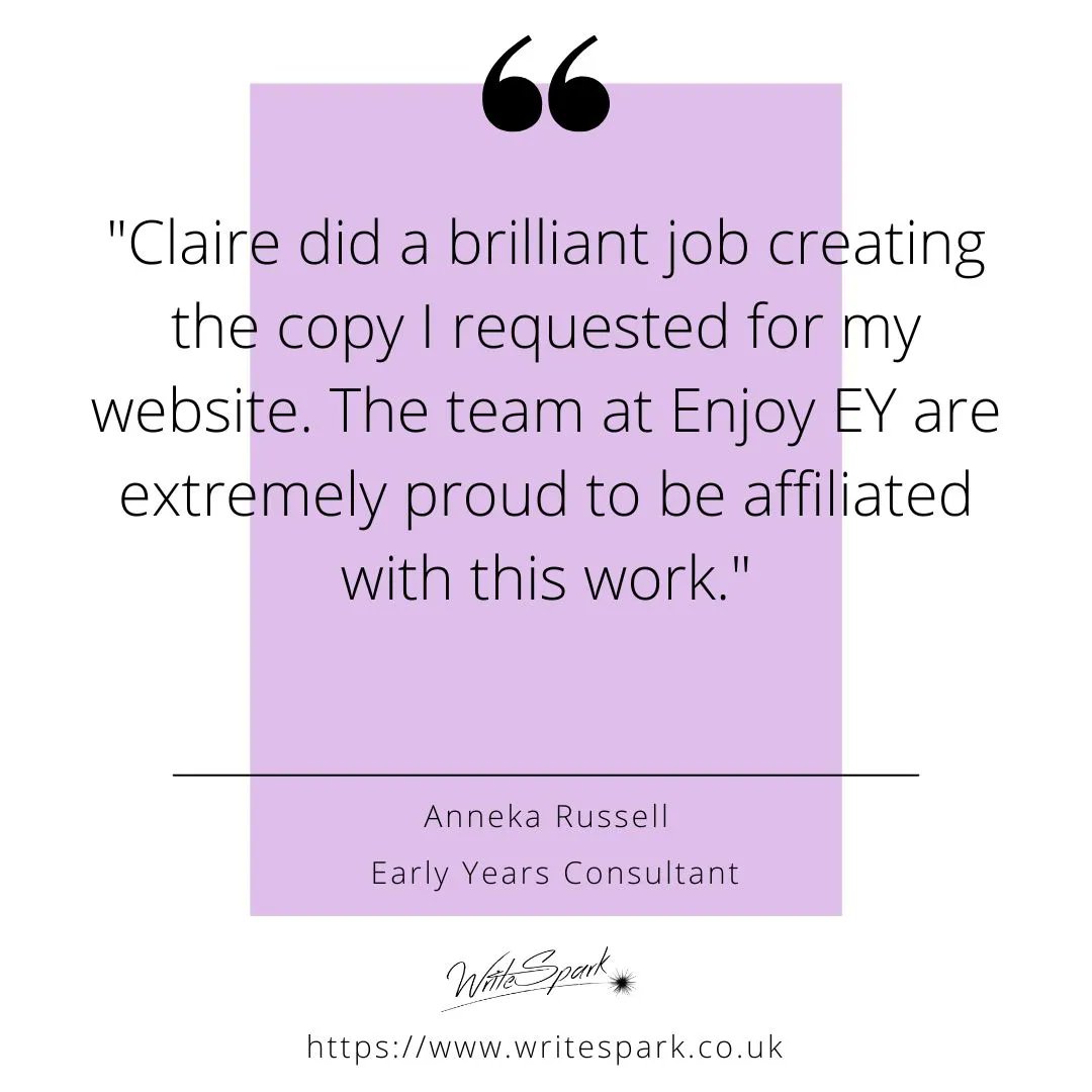 write_spark's tweet image. Many thanks to Anneka Russell from @EnjoyEY123 for this fabulous testimonial.
Are you an educational consultant or home tutor who needs SEO-friendly website content? Find out how I can help you: buff.ly/3XbMeLO
#Educationalconsultant #Hometutor #Hometutors