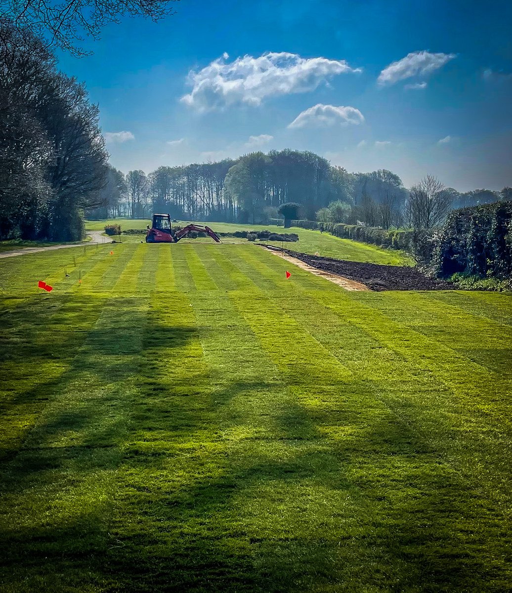 New 12th tee taking shape!