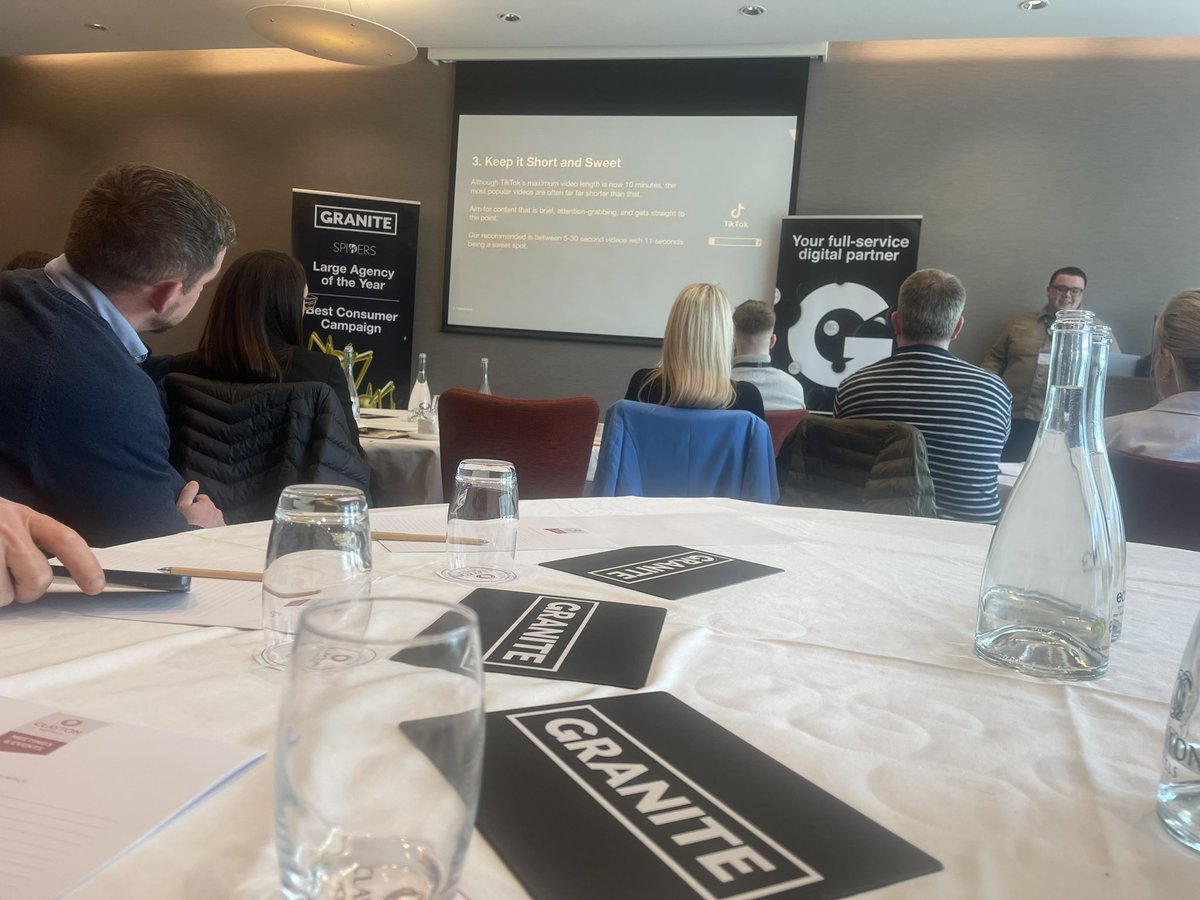 Aoife Behan (@aoifebehan4) on Twitter photo A great insight into the latest updates and developments across SEO, AI and Tiktok this morning at <a href="/granite_digital/">GRANITE - Global Digital Agency</a>’s event ‘E-commerce Recharged 2023’. A great insight into the latest updates and developments across SEO, AI and Tiktok this morning at <a href="/granite_digital/">GRANITE - Global Digital Agency</a>’s event ‘E-commerce Recharged 2023’.