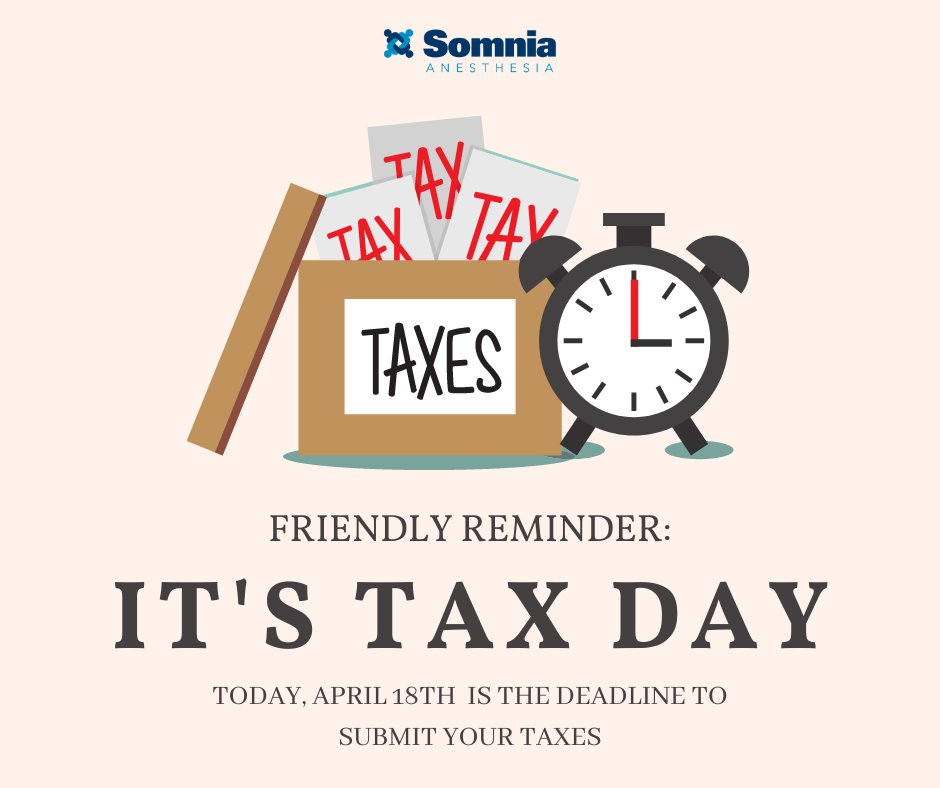 Today is Tax Day! #TaxDay #FileYourTaxes