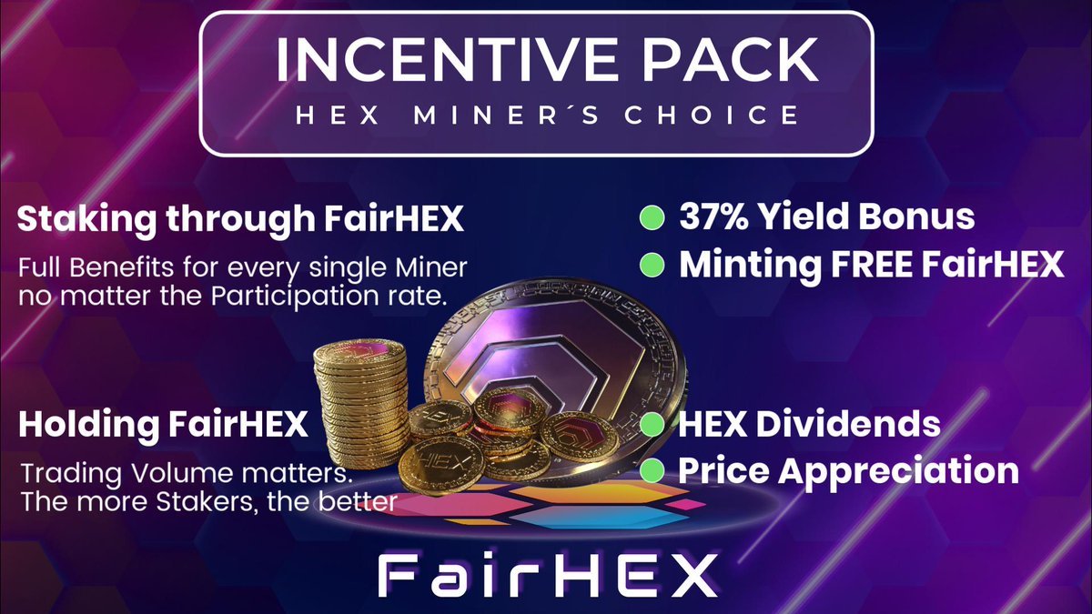 fair_hex's tweet photo. Are you a $HEX holder/miner? Don´t get left behind.
Links in the Header
#HEX #Hexcians #RichardHeart #RichardHeartWin #PLS #PLSX #ETH #DeFi https://t.co/bDHJv9LCUh