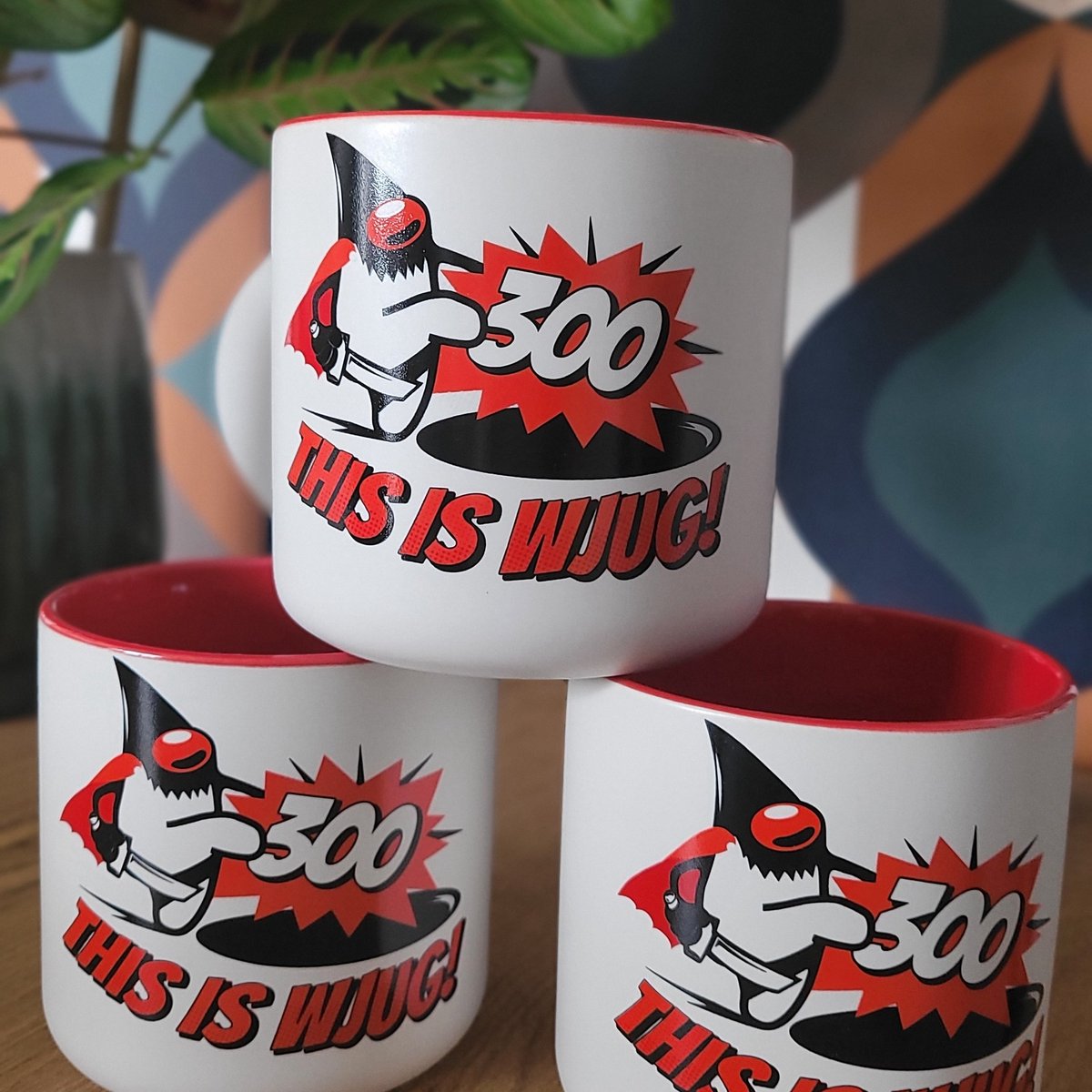 Już tu są! Nasze jubileuszowe kubeczki ☕️🫖

Limitowana edycja do zdobycia z okazjii 300. spotkania WJUG.

Właśnie ruszyła też ostatnia transza sprzedaży wejściówek: allegro.pl/oferta/wstep-n…

Szczegóły: meetu.ps/e/M1SXJ/DWmKz/i