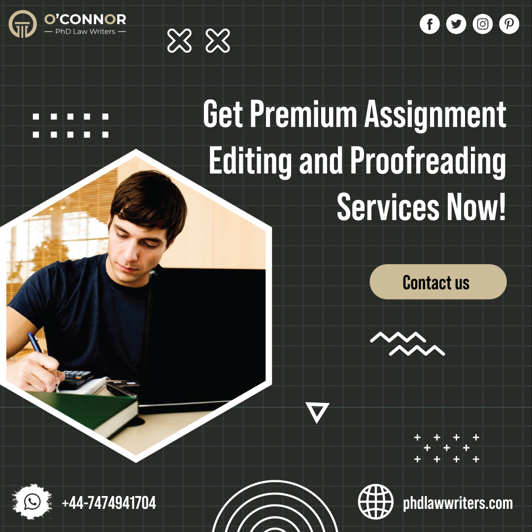 phdlawwriters's tweet image. Experts edit every assignment using the software Grammarly (premium version)
Explore: phdlawwriters.com/assignment-edi…
.
Enquire Now:-
🤳:- (+44) 7474941704
📧:- info@phdlawwriters.com
#Lawassignment #lawassignmentswriting #dissertationwriting #dissertationhelp