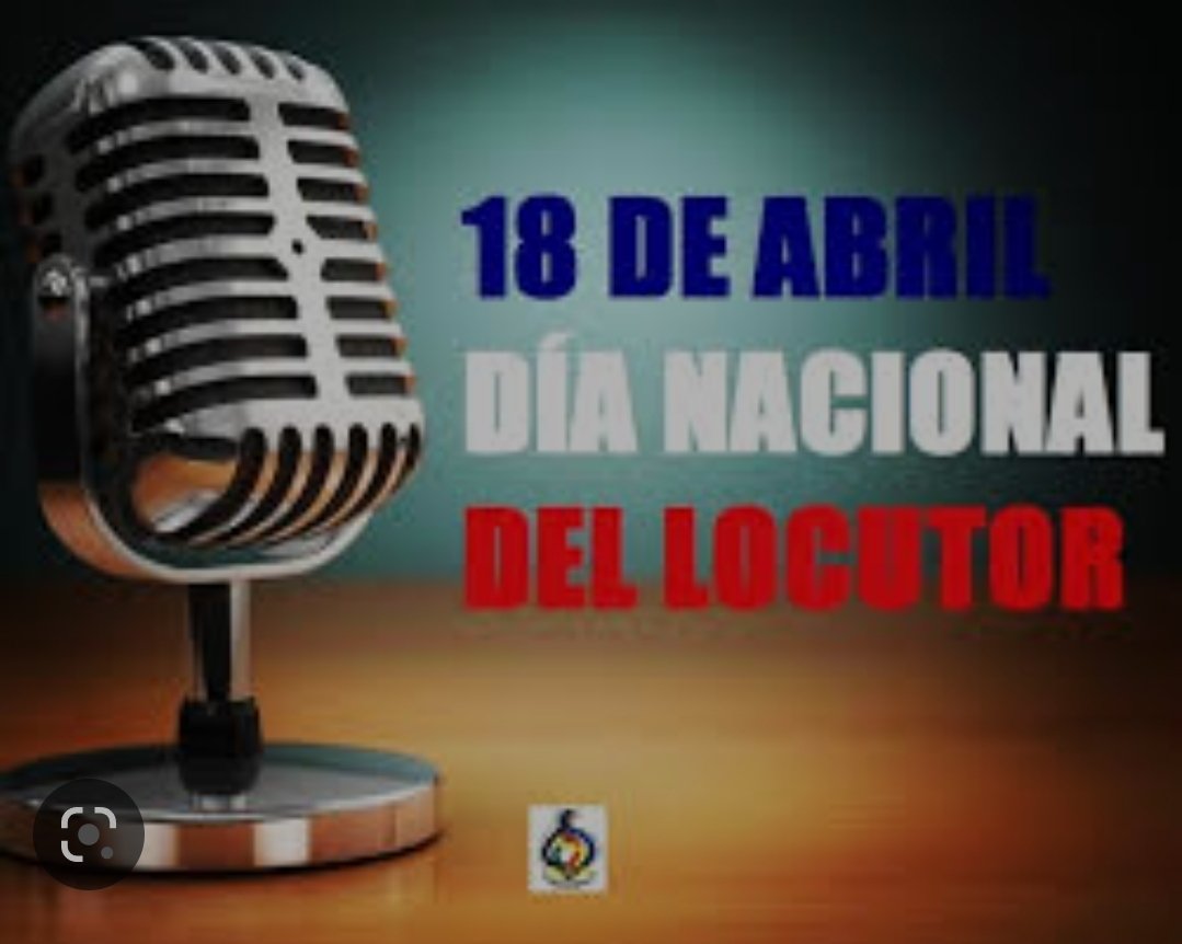 ValeraGus's tweet photo. En el día nacional del Locutor es de regocijo el poder saludarlos y extender las mayores felicitaciones a todos los colegas del micrófono. https://t.co/0wJcvUf6ZP