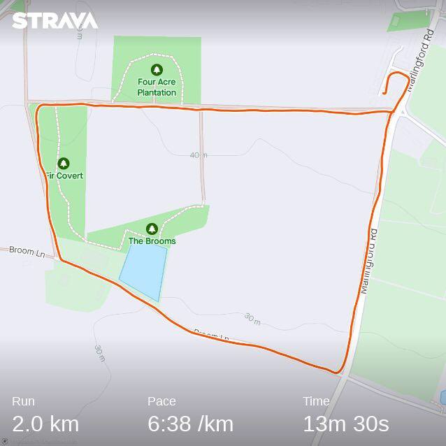 samrossiter's tweet image. Well… it’s a start! #5ktraining
Check out my run on Strava.
strava.app.link/ZtxiovW65yb