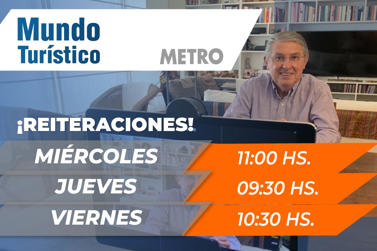 MundoTurTV's tweet photo. ¿Te perdiste las emisiones de Mundo Turístico del último fin de semana?. Aprovechá alguna de las siguientes repeticiones!. https://t.co/D9I6bTK4OO