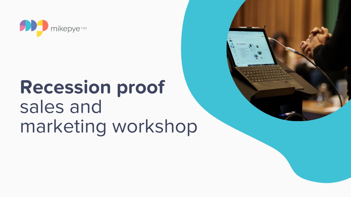 There are things you need to assess before building your marketing campaigns💭

I have a three-part workshop available to help you clarify actions you should take to drive your business forwards in a challenging economic environment.

Click here to tune in:loom.ly/_MKUzx4