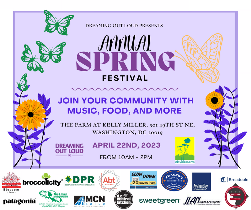 Flanagan_Kath's tweet photo. Calling all of my DC connections! This Saturday, @DOLDC is hosting its annual Spring Festival at The Farm at Kelly Miller. 

The @abtassociates team is so proud to sponsor this event - come out and celebrate #EarthDay with us! https://t.co/0O2mVVsN9w
