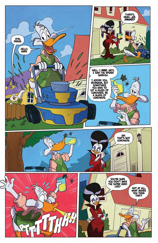 on Twitter "RT DuckTalks Dynamite Comics Darkwing Duck 4 Preview Release Date
