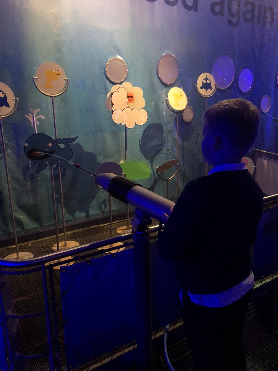 JonesMrsL's tweet photo. H was in his element exploring the water pavilion! Yes he was very wet 💦 😂 💦 @PrincipalSTH @STHAssistantHT @LeishmanMrs @StHelensYear5 @ScienceatStH1 🦁💙 https://t.co/gsMVxctJ1Z