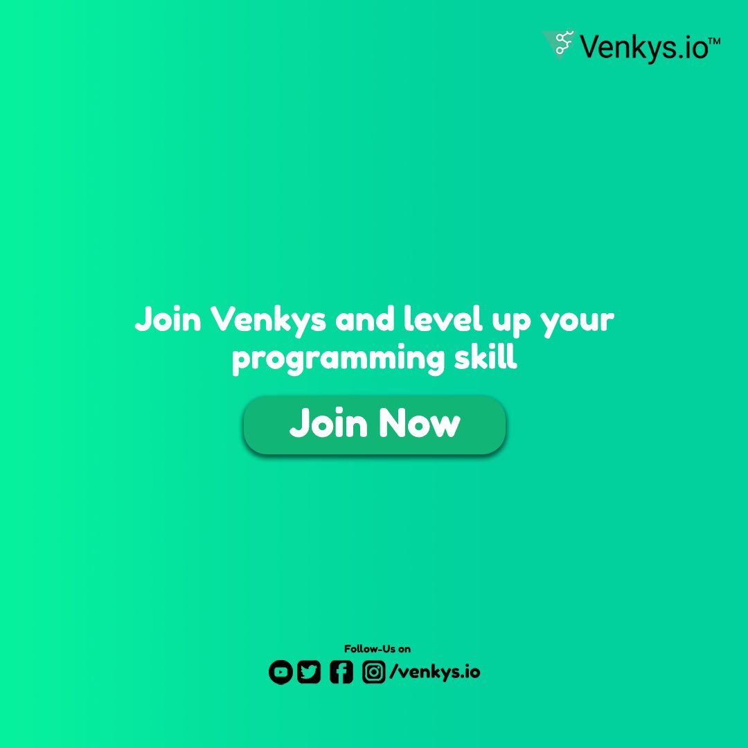 IoVenkys's tweet image. When it comes to learning programming, choices are endless, but it is your job to make the BEST choice for yourself.
.
#venkys.io #programmingfacts #keyprogramming #programminglanguage #webprogramming #learnprogramming #programminglife #programmingtips #progress #mindset #goals