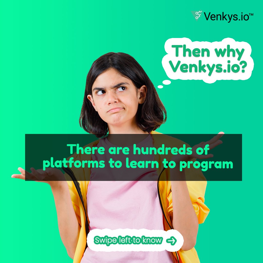 IoVenkys's tweet image. When it comes to learning programming, choices are endless, but it is your job to make the BEST choice for yourself.
.
#venkys.io #programmingfacts #keyprogramming #programminglanguage #webprogramming #learnprogramming #programminglife #programmingtips #progress #mindset #goals