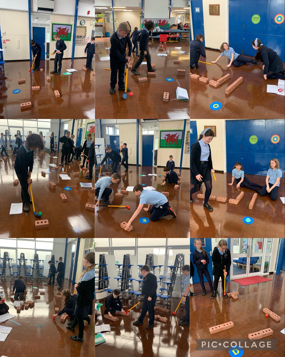 Dysgu am onglau trwy chwarae golff heddiw! ⛳️ 
Learning about angles while playing golf today! ⛳️ 
#dosbarthbranwen

@EAS_Numeracy <a href="/Cerisummit/">summit-standards</a>