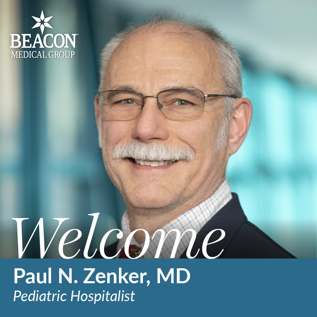 “I love taking care of children and families,” says Dr. Paul Zenker. “Kids are fun and usually heal and get better with good care.”
Learn more at beacon.health/3Khv8se