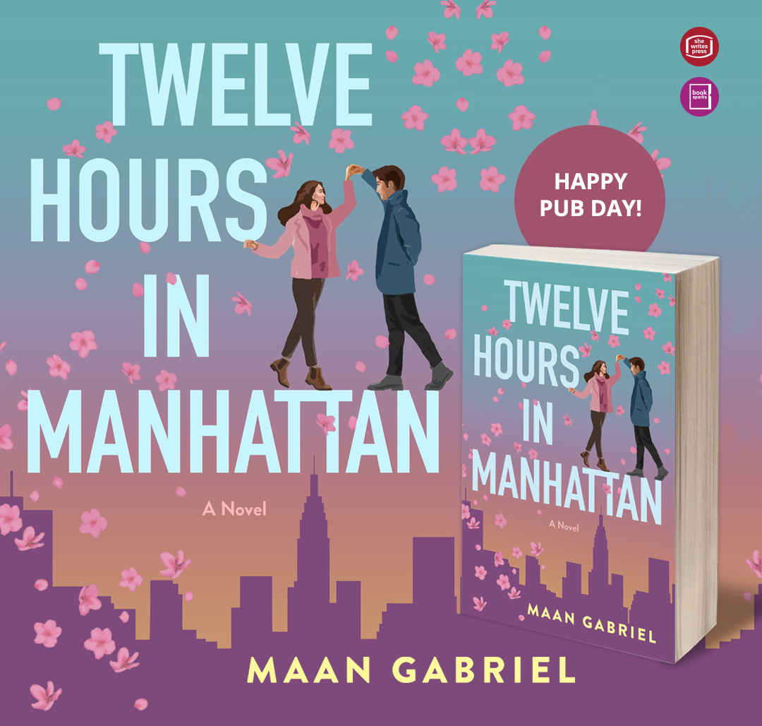 BookSparks's tweet image. Happy Pub Day to Twelve Hours in Manhattan by @MaanGabriel 🌸🎉 #SPRC2023

Spend 12 hours of quality time with Bianca and Eric by getting your copy today: bit.ly/41jQafr