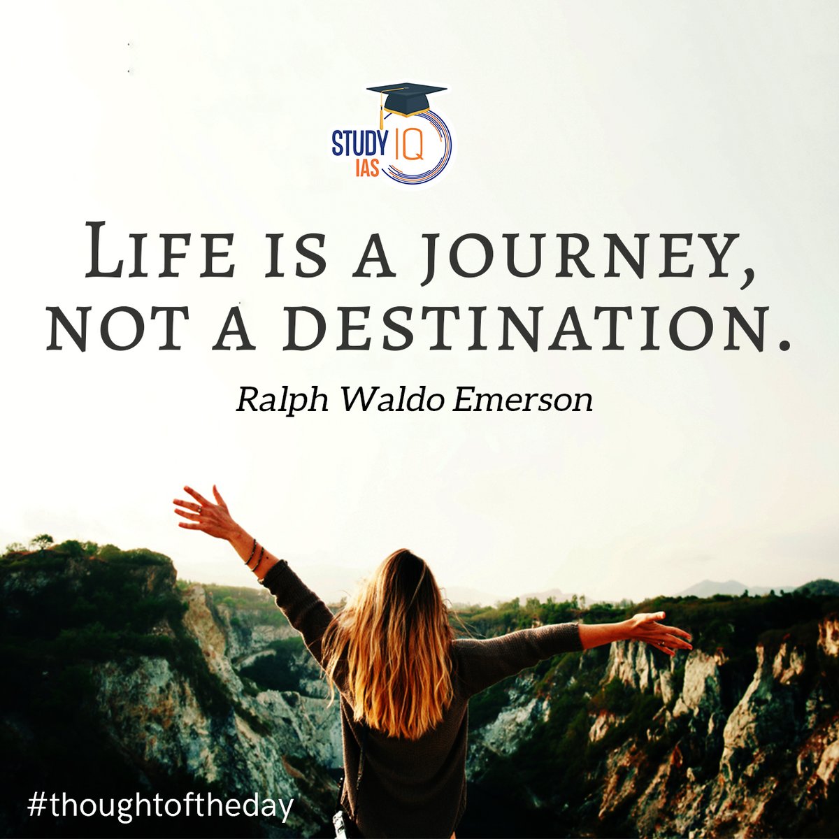 #life #lifeisjourney #notadestination #ralphwaldoemerson #thoughtoftheday #Motivationalquote #dailymotivation #quotes #quoteoftheday #todaythought #quotesaboutlife #quoteofthelife #dailyquotes #dailythoughts #motivationquotes