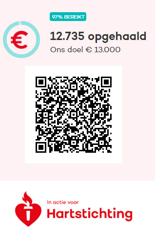 Collega <a href="/Kariene88/">Kariene van den Burg</a> komt in actie voor de <a href="/Hartstichting/">Hartstichting</a>. Met haar gezin en ruim 200 vrienden/familieleden doen zij mee aan de <a href="/LeidenMarathon/">Leiden Marathon</a> om geld in te zamelen. Het team heeft bijna € 13.000 ingezameld. Doneer jij ook?bit.ly/3L8Sf8E #goedinitiatief #gezondhart