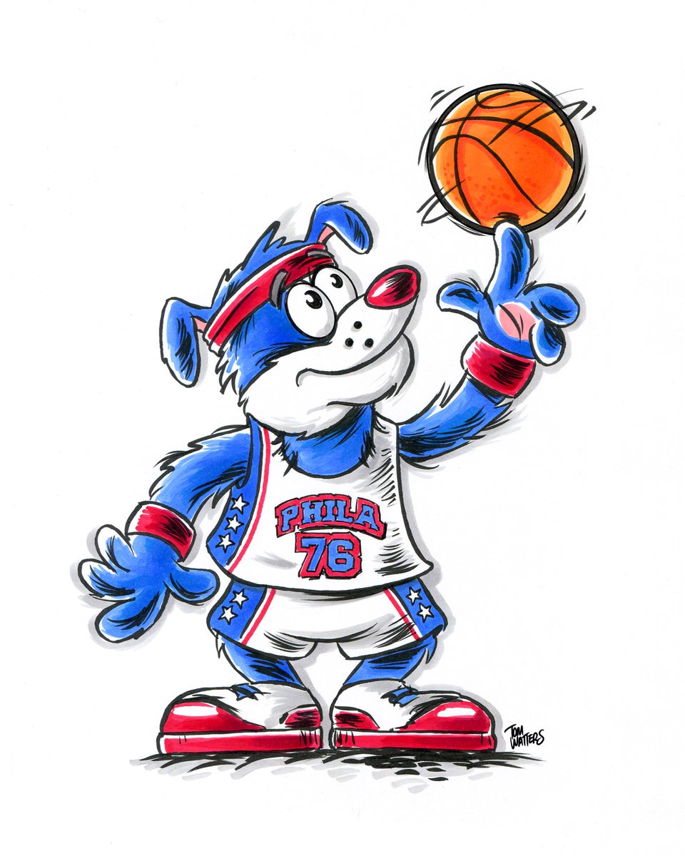 SIXERS WIN…up 2-0 VS NETS Franklin Prints and Stickers available in my Etsy shop. 20% OFF 

etsy.com/shop/TomWatter…

#sixers #sixersnation #philadelphia #76ers 
#nbaplayoffs #mascots #sketch #dailysketch #nba #artprints #stickers