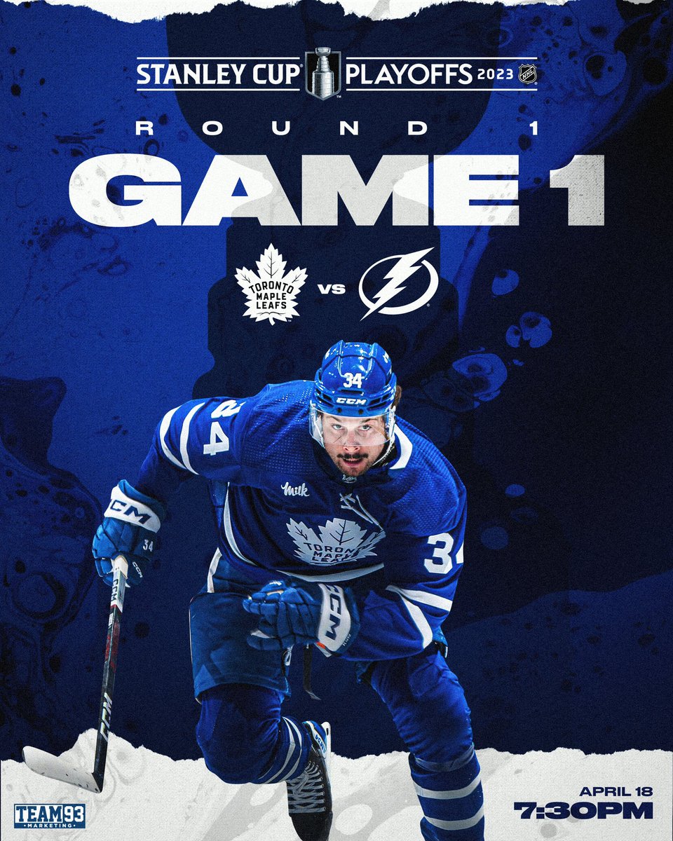 Here we go! Tonight the playoffs begin, 30 years ago we were in the Conference Finals, Leafs fans let’s have your predictions below! Good luck boys! 🔵 GO LEAFS GO 🔵 #mapleleafs #stanleycup #stanleycupplayoffs #leafs #hockey #playoffs