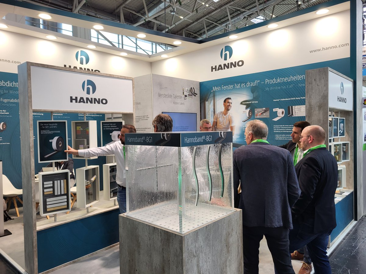 Tag 2 der #Bau23 in München. Heute sind Karl-Heinz Limpert und Maurice Kraft am Stand unseres Partners #Hanno (Halle B6, Stand 326) aktiv und führen persönliche Gespräche mit den Fachredaktionen. 

#Bau23 #Messe #München #Loro #Lorowerk #Hanno #Hannowerk #Teckentrup #agencylife