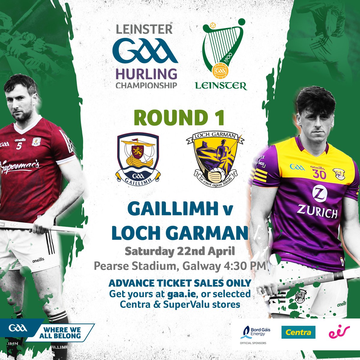 Wexford GAA on Twitter "Our senior hurlers, supported by Zurich_Irl