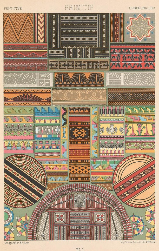 SILibraries's tweet image. Can we interest you in some optic overload?  

Auguste Racinet's "Polychromatic ornament" (1877) was considered a masterpiece in chromolithography. It featured 100 plates illustrating various historical styles of art. Available in our Digital Library: s.si.edu/2JLYBL8