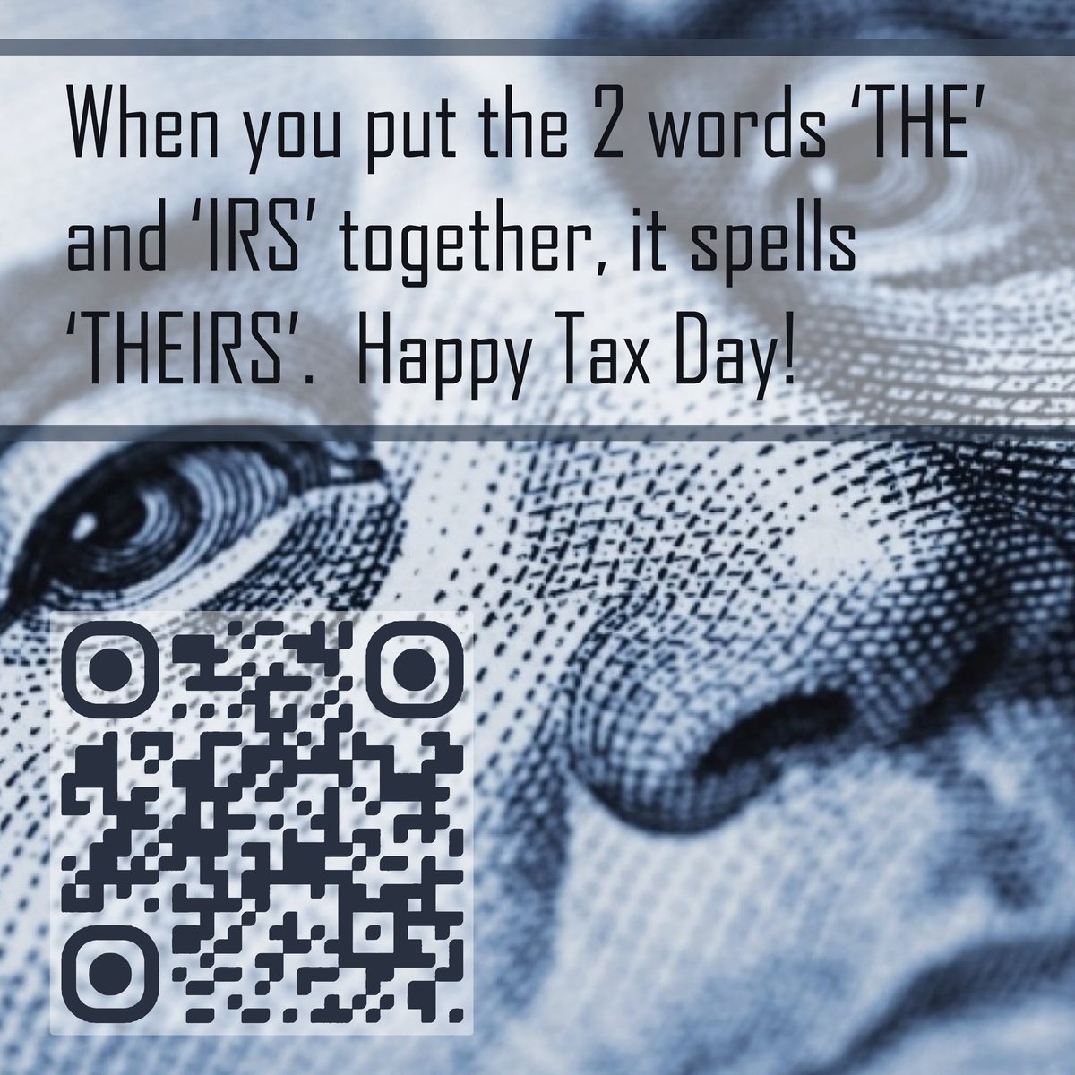 Tax day is like a surprise exam that you know is coming but still manage to procrastinate until the last minute. Good luck, may the deductions be ever in your favor!

 #tinygen #qrcode #TaxDay2023 #FileYourTaxes #TaxDeadline #April18th #TaxPrep #TaxSeason #GetYourRefund #TaxTips