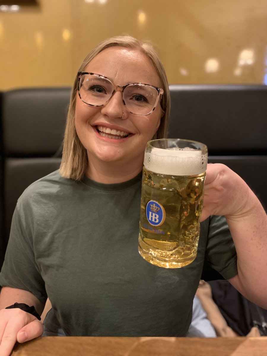 Visited the University of Hamburg, Department of Human Movement Science to lecture for Dr. Bettina Wollesen’s class on #multitasking &amp; #aging. This was my first 90 min. lecture and one I won’t forget. Celebrated the German way afterwards! Thank you Betty for the invite #cheers