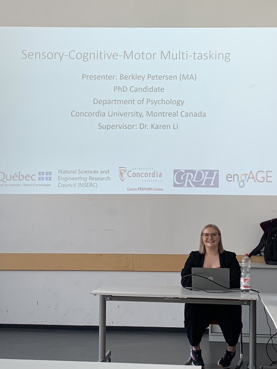 PetersenBerkley's tweet photo. Visited the University of Hamburg, Department of Human Movement Science to lecture for Dr. Bettina Wollesen’s class on #multitasking &amp; #aging. This was my first 90 min. lecture and one I won’t forget. Celebrated the German way afterwards! Thank you Betty for the invite #cheers https://t.co/2oIGCAZUgf