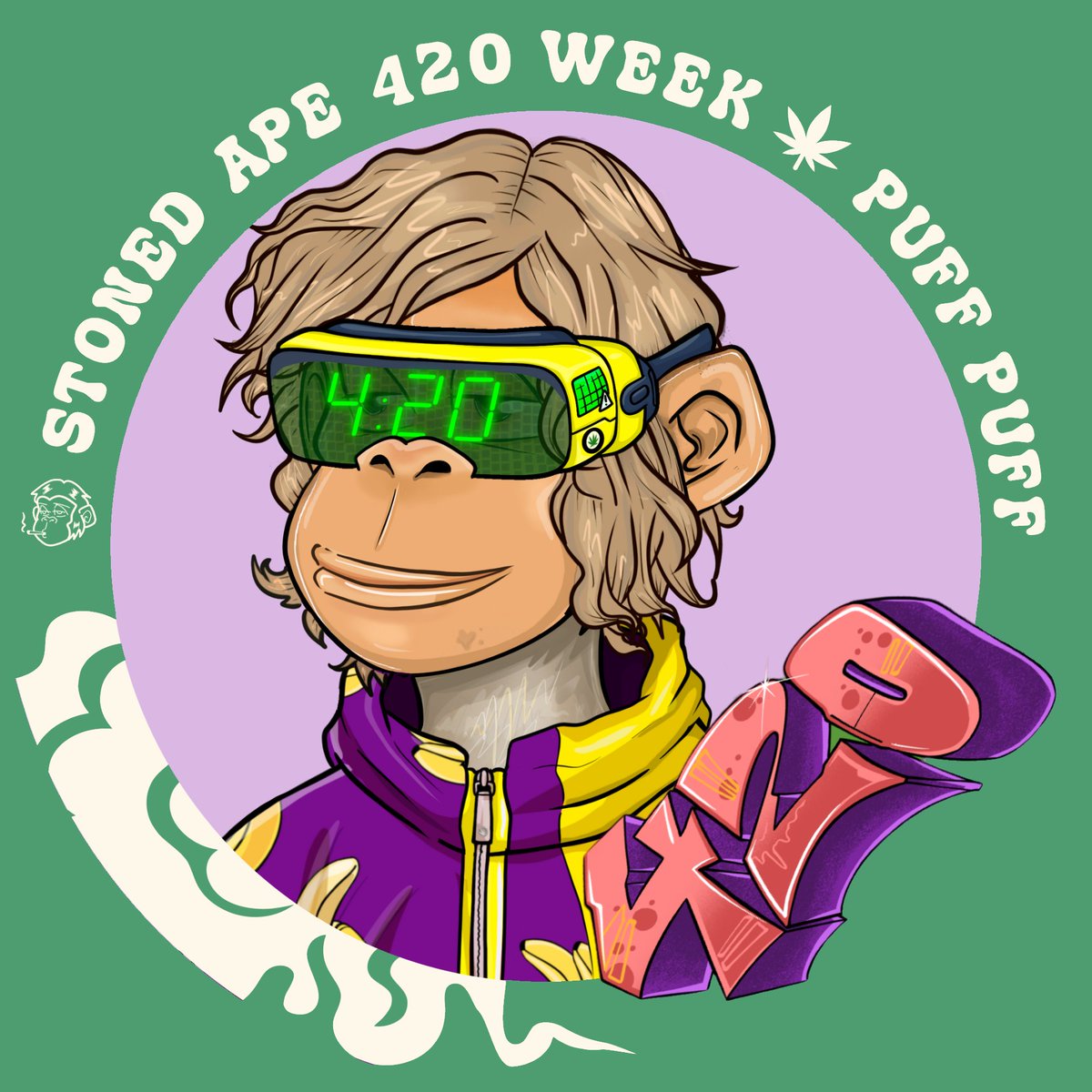 gm. it had to be done for #StonedApeWeek #NewProfilePicture 

new PFO.