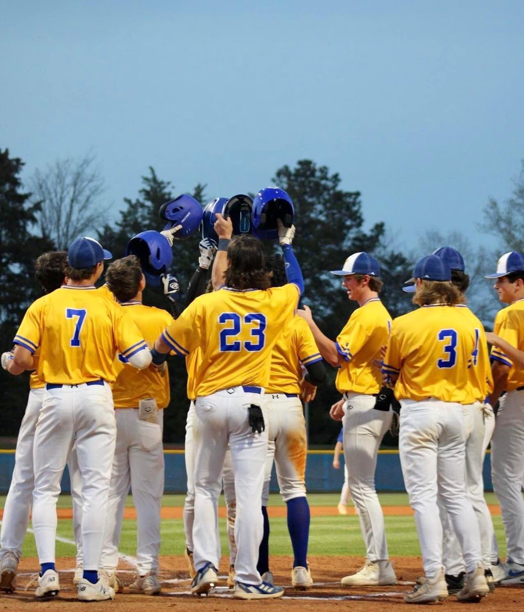 These guys have officially secured the #3 seed in Region 8 for the upcoming GHSA playoffs.  They play Christian Heritage, April 27-28 in the 1st Rd. (best 2/3 series). So far their accomplishments include most wins in a season (currently 15-9) and their highest seed ever in ⚾️.