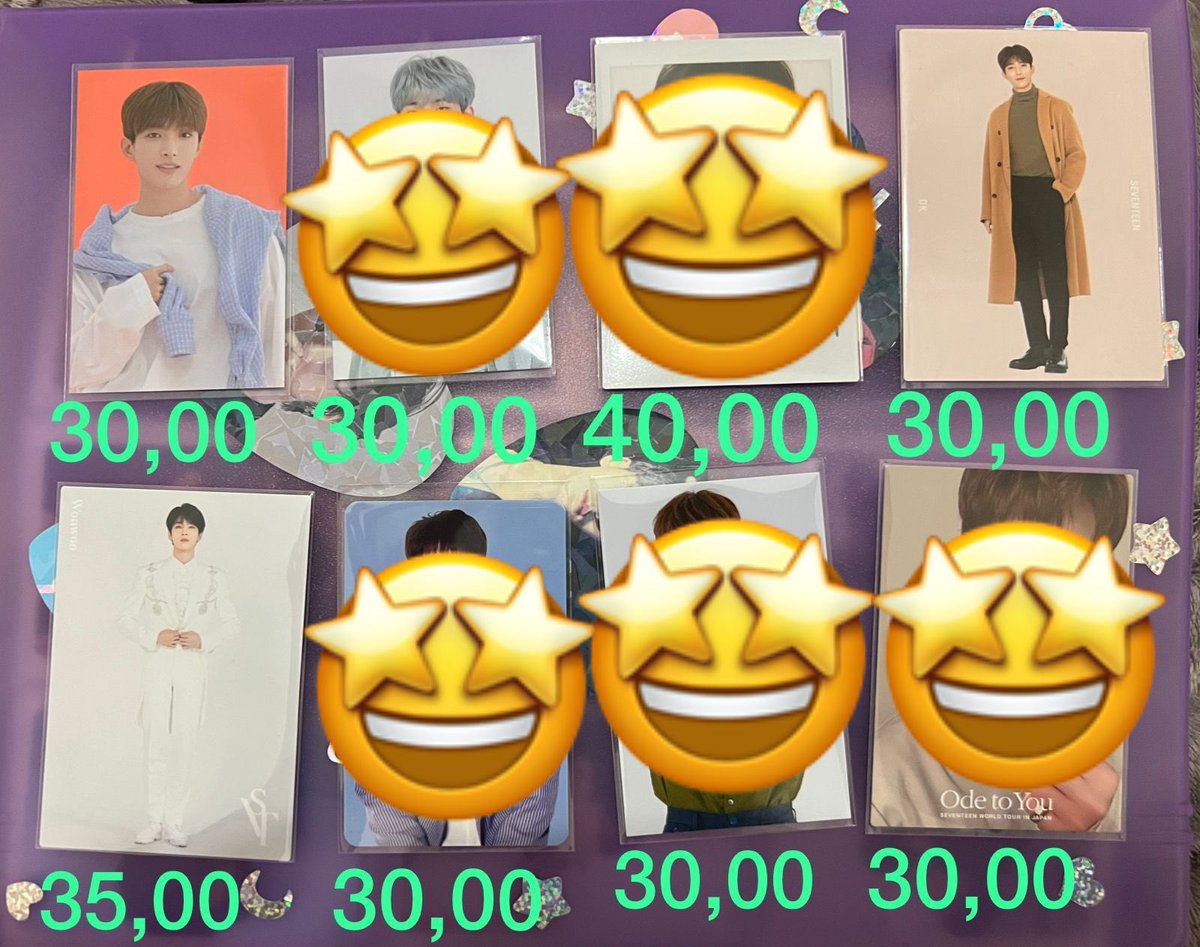 VENDO HYUNGWON / WONWOO / DK

- Todos com frete incluso 
- Envio semana que vem 
- Pagamento imediato 
- Sem avarias
- Levando mais que um tem desconto 

Chamar na dm
