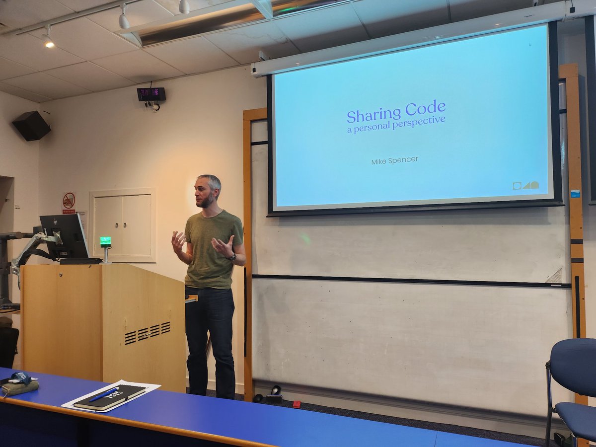 Ana Basiri (@anahidbasiri) on Twitter photo Now we have the first session of ECR event of #GISRUK2023
a fantastic panel @alel_domi <a href="/markspen/">Mark Spencer</a> & Andy of <a href="/turinginst/">The Alan Turing Institute</a> chaired by <a href="/Guy_S_Solomon/">Guy Solomon</a> on #reproducibility #OpenScience Now we have the first session of ECR event of #GISRUK2023
a fantastic panel @alel_domi <a href="/markspen/">Mark Spencer</a> & Andy of <a href="/turinginst/">The Alan Turing Institute</a> chaired by <a href="/Guy_S_Solomon/">Guy Solomon</a> on #reproducibility #OpenScience