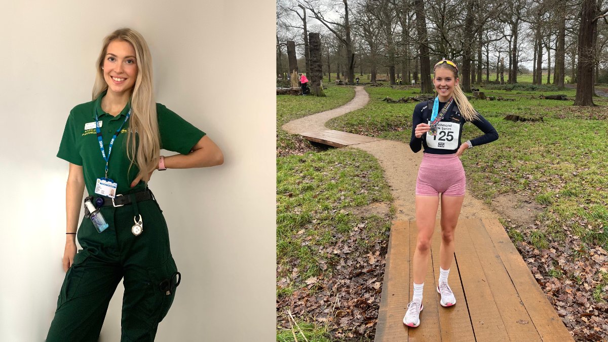 Surrey Media Team (@unisurreynews) on Twitter photo Ella, a third-year paramedic student, is taking on the <a href="/LondonMarathon/">TCS London Marathon</a> to support <a href="/MindCharity/">Mind</a>. We're so proud of her dedication to raising awareness and funds for such an important cause tinyurl.com/vm8n8z3h #LondonMarathon 
<a href="/healthscisurrey/">Health Sciences Surrey</a>; <a href="/UniSurrey999/">UniSurrey Paramedic</a>; Ella, a third-year paramedic student, is taking on the <a href="/LondonMarathon/">TCS London Marathon</a> to support <a href="/MindCharity/">Mind</a>. We're so proud of her dedication to raising awareness and funds for such an important cause tinyurl.com/vm8n8z3h #LondonMarathon 
<a href="/healthscisurrey/">Health Sciences Surrey</a>; <a href="/UniSurrey999/">UniSurrey Paramedic</a>;
