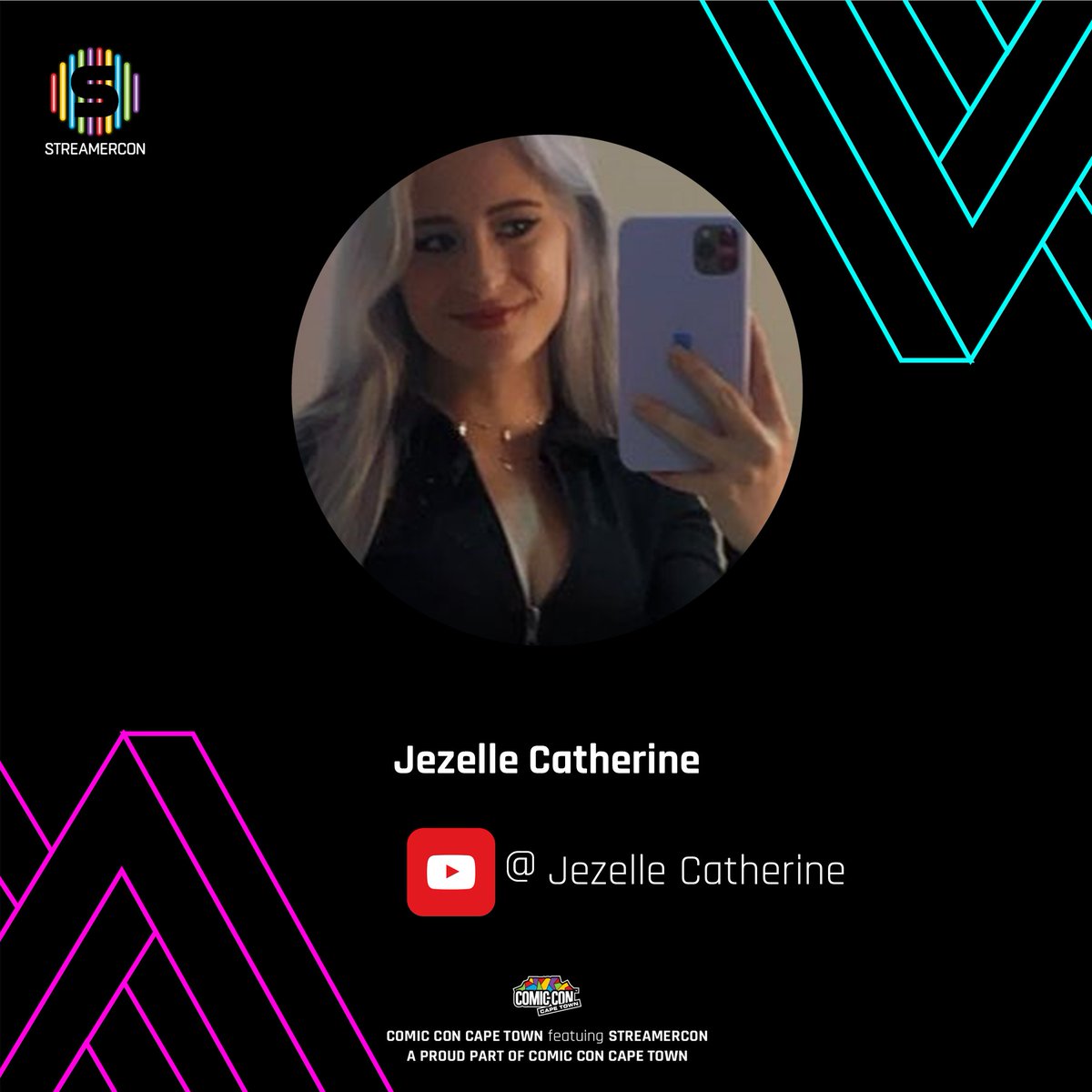 Learn more about the backend analytics tools, video editing hacks and droidcams. These tools make being a creator look easy 🤳

FRI @ 14:00 | Subject to change
Mark Bassett (<a href="/wearebenlabs/">BENlabs</a>) <a href="/DaddyCOolZA/">Daddy_COol</a> <a href="/jezellex/">Jezelle Catherine</a>

MC: <a href="/Bumfluffski/">🇿🇦 Bumfluffski 🇿🇦</a>