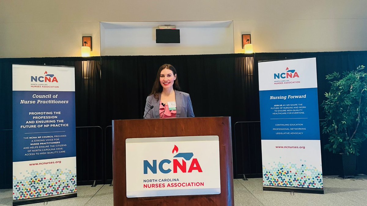 UNC Neurosurgery (@uncneurosurgery) on Twitter photo #UNCNeurosurgery nurse practitioner Megan Quinn at the 2023 <a href="/NCNA/">NC Nurses Association</a> Nurse Practitioner Spring Symposium in Wilmington, NC. #NPSS23 #UNCNeurosurgery nurse practitioner Megan Quinn at the 2023 <a href="/NCNA/">NC Nurses Association</a> Nurse Practitioner Spring Symposium in Wilmington, NC. #NPSS23
