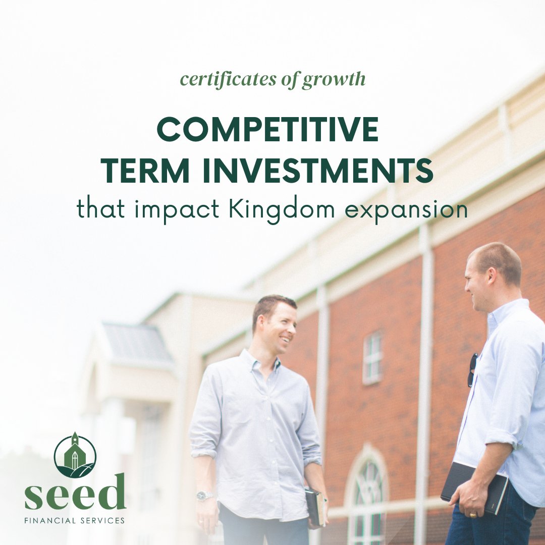 BFofSC's tweet image. While Certificates of Growth (COGs) help you multiply your financial resources, your investment also helps expand God’s Kingdom by supporting South Carolina Baptist churches and ministries! 

Visit mybfsc.org/cog to learn more and apply.