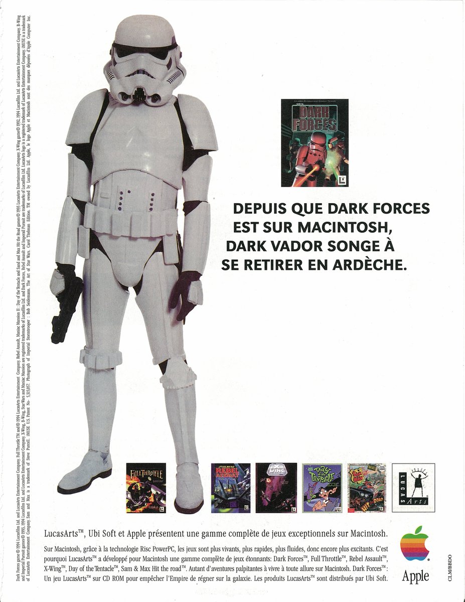 AllmightoFranky's tweet photo. La pub dans les mags JV des #80s #90s,pubs vues dans le #Joystick 66 de décembre 95!Double-page pour #The11thHour la suite de #The5thGuest ce jeu de l'enfer!!Du jeu #StarWars et #MicroMachines2!! #retro #retrogaming #oldschool #culturepub https://t.co/bNnoAaXehu